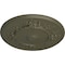 Ekena Millwork Flower Ceiling Medallion (Fits Canopies up to 3 7/8"), Hand-Painted Witch Hazel, 27"OD x 1 1/8"P CM27FLWHF - alternate 2